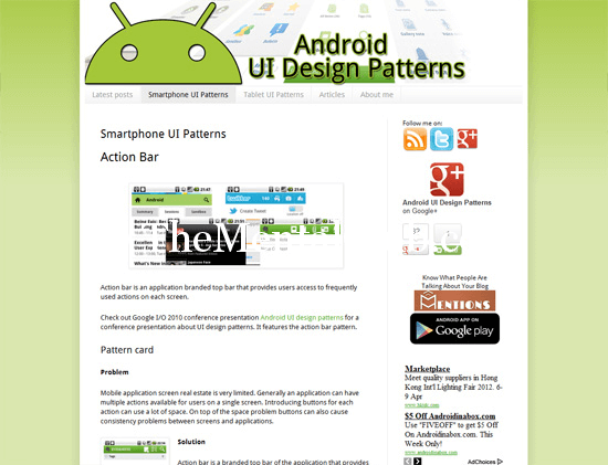 Android-UI-Design-Patterns