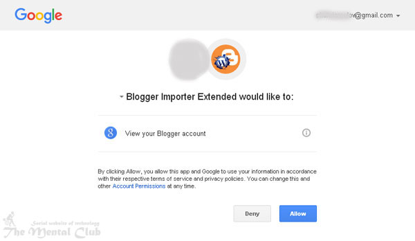 google-will-want-permission-for-connecting-blogger-and-wordpress