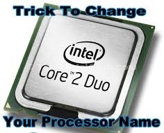 Change Processor Name in System Properties
