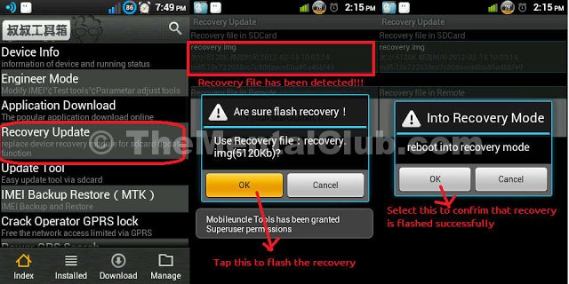Install ClockworkMod Recovery On Android