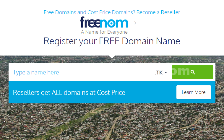 Free domain name list