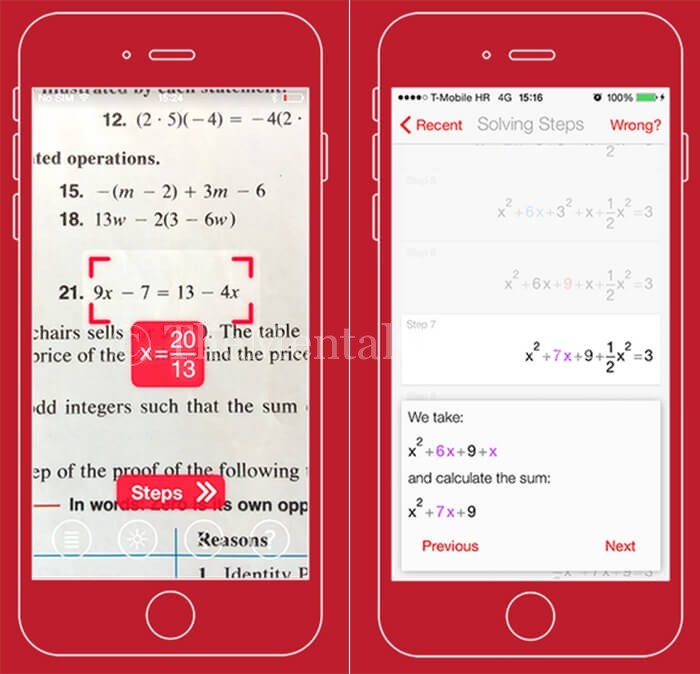 Solve any Math Problem with your Smartphone