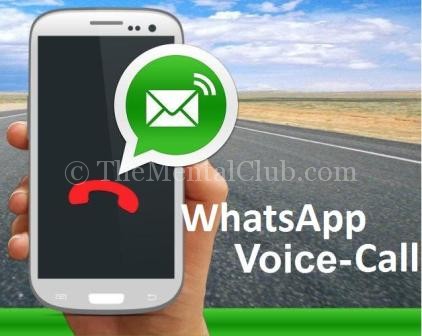 active whatsapp calling feature
