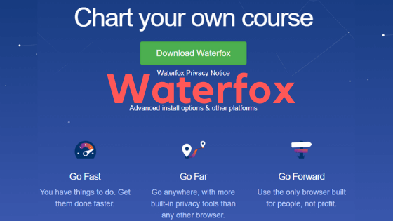 Waterfox – Download 64- Bit version Of Firefox