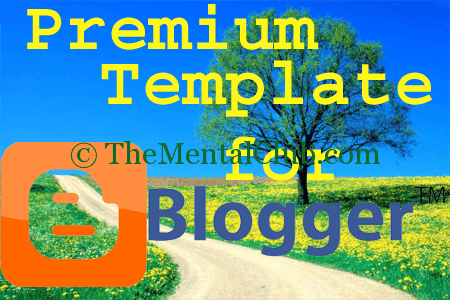 premium template for blogspot