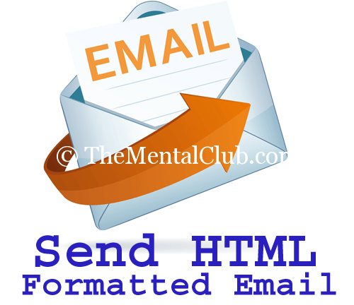 send HTML formatted email from Gmail to Yahoo Mail