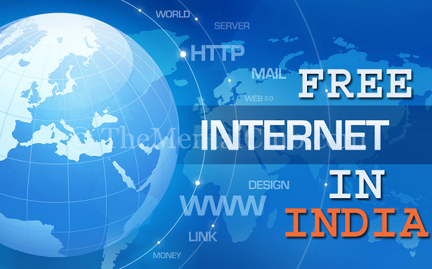 free internet in india