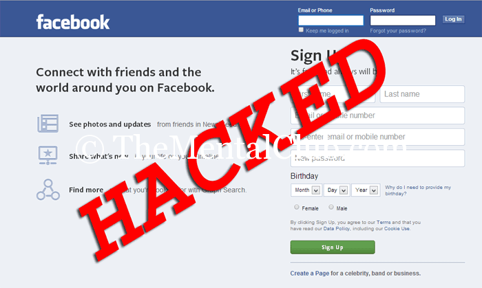 facebook hacked