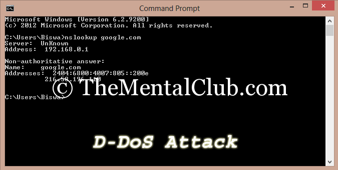 How to do DDos Attack Like a Pro without any Programs 2018
