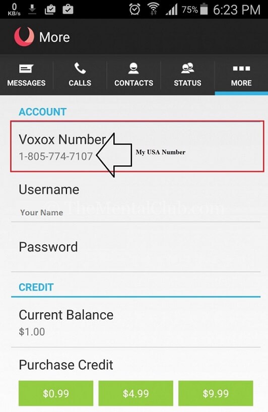 voxox usa phone number