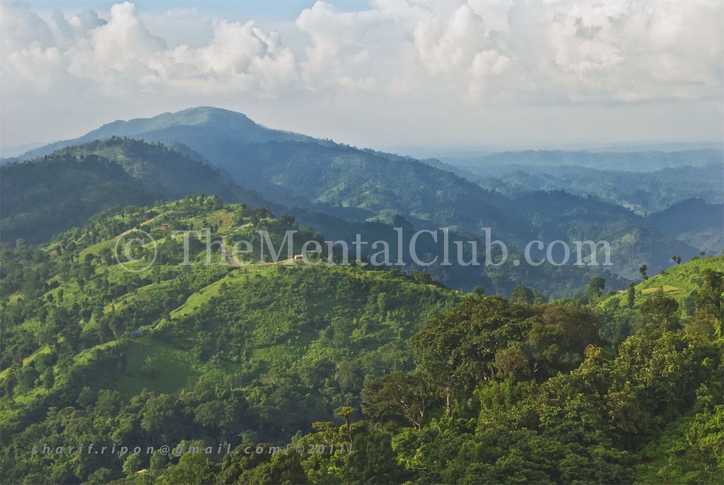 Bandarban Chimbuk Range Hills View From Nilgiri, Bandarban