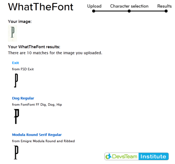 What the font 2