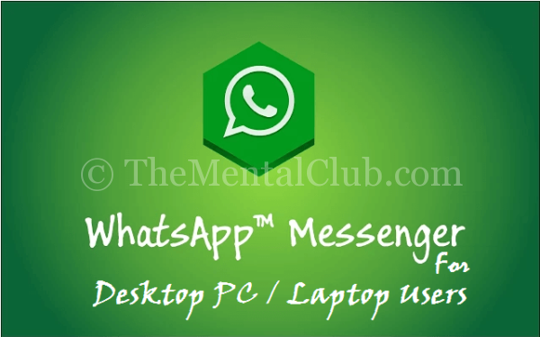whatsapp for desktop