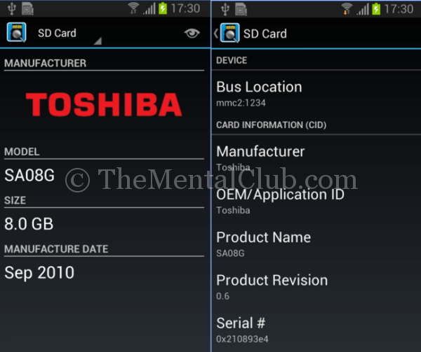 fake memory card tester app for android