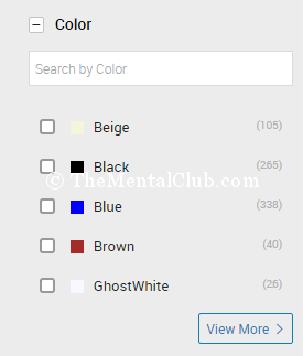 sort by color