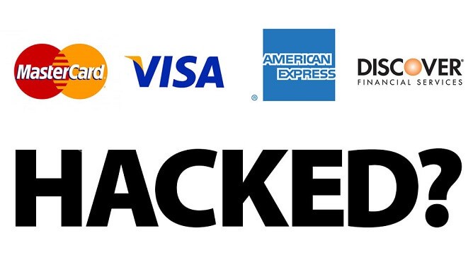 credit card hacked