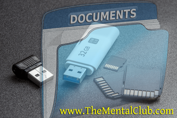 how to convert a pendrive into folder