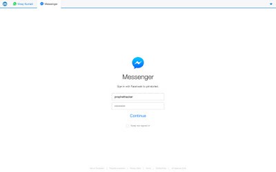 facebook messenger in all in one app