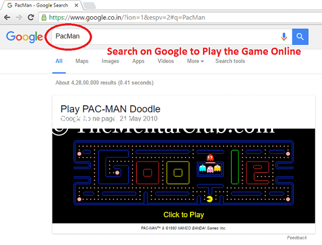 pacman play online game