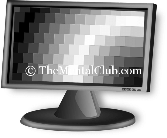 pixel of computer monitor