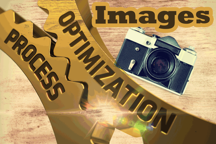 optimize the images with photoshop