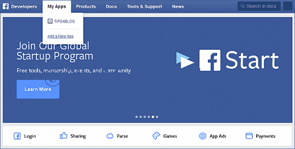 facebook-create-apps
