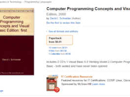 Computer Programming Concepts and Visual Basic - PDF EBook
