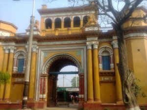 Entrance gate of Katgola bagan in murshidabad