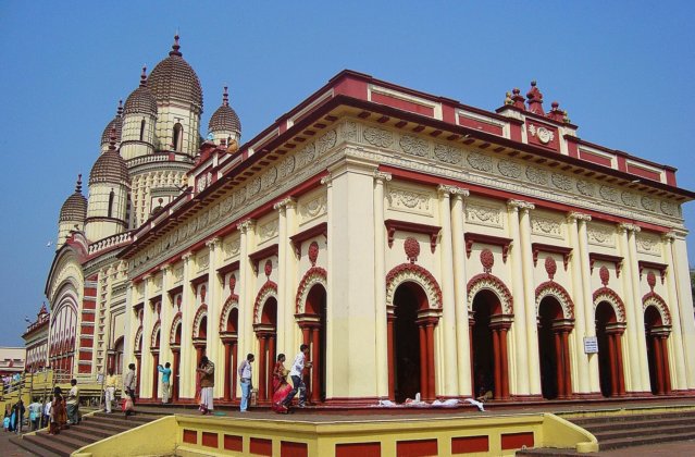 Dakshineshwar Temple in North 24 Parganas