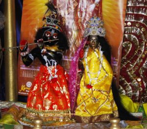 Radha Krishna Murti in Nandadulal Temple