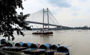 Second Hooghly Bridge or Vidyasagar Setu in Howrah