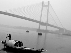 Second Hooghly Bridge or Vidyasagar Setu in Winter Season