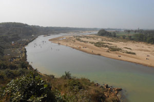 Shilabati River bank