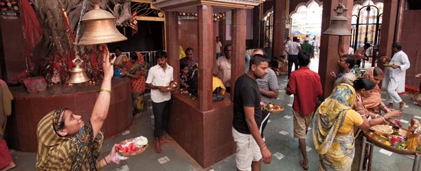 Inside the Baba Garibnath Temple