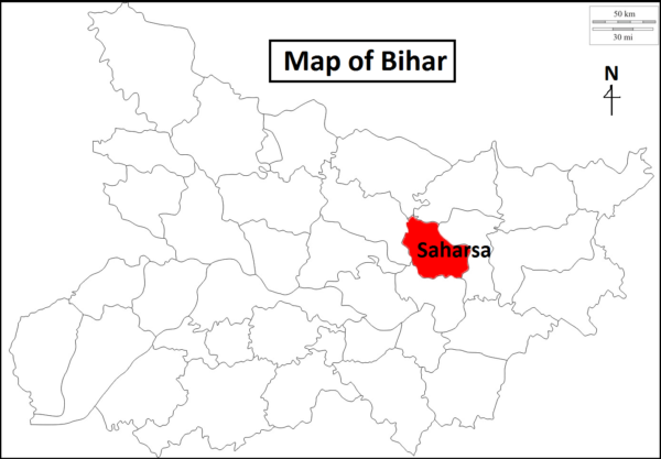 Location-Map-of Saharsa District