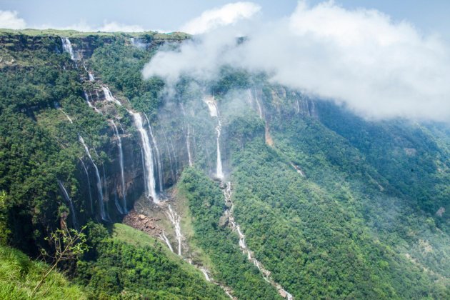Nohsngithiang Waterfalls