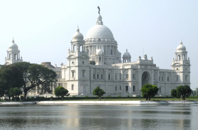 Victoria Memorial in Kolkata City