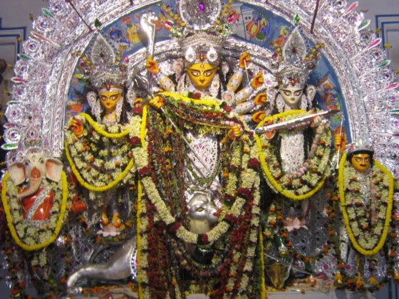 shobhabazar-rajbari-idol- Durga Mata