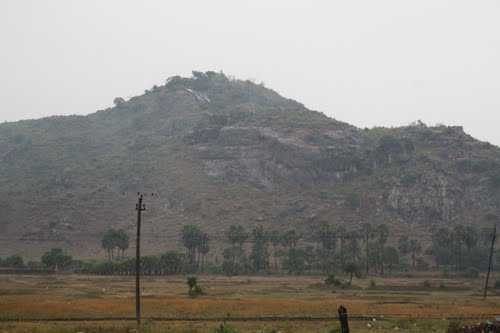 Brahmayoni Temple on the top of the hill