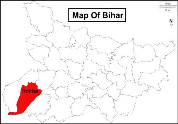 Location-Map-of-Rohtas-District