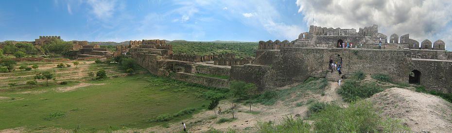 Scenic view of the Rohtas Fort