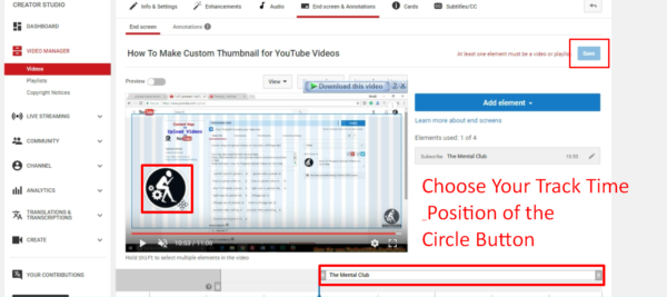 How To Add Channel Subscribe Button At The End Of YouTube Videos 4