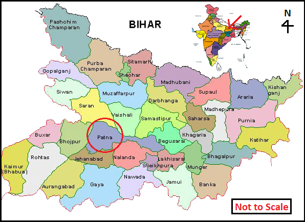 Location-Map-of-Patna district, Bihar