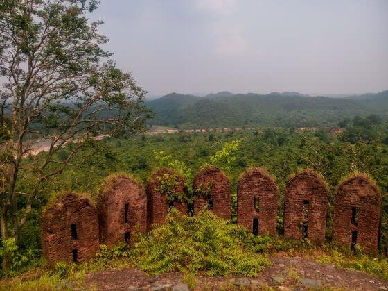 Scenic view of Palamau Fort