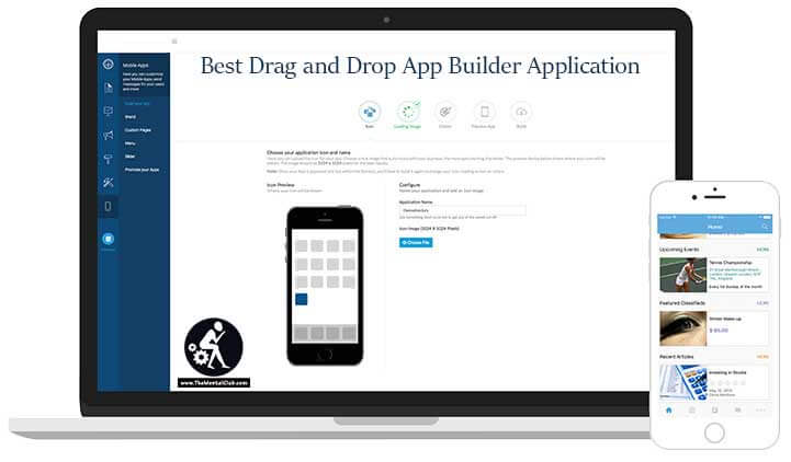 Best Drag and Drop App Builder Application