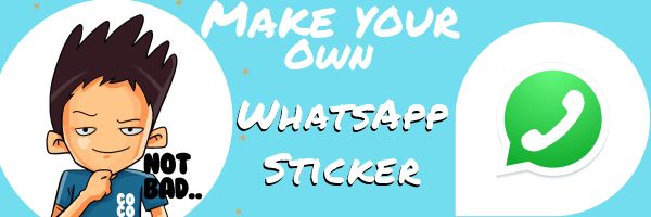 make your own whatsapp sticker in a few steps