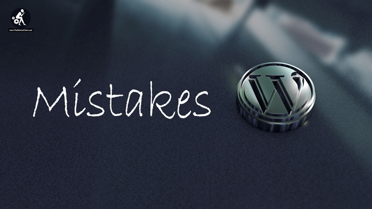 WordPress Mistakes