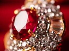 Ruby jewellery