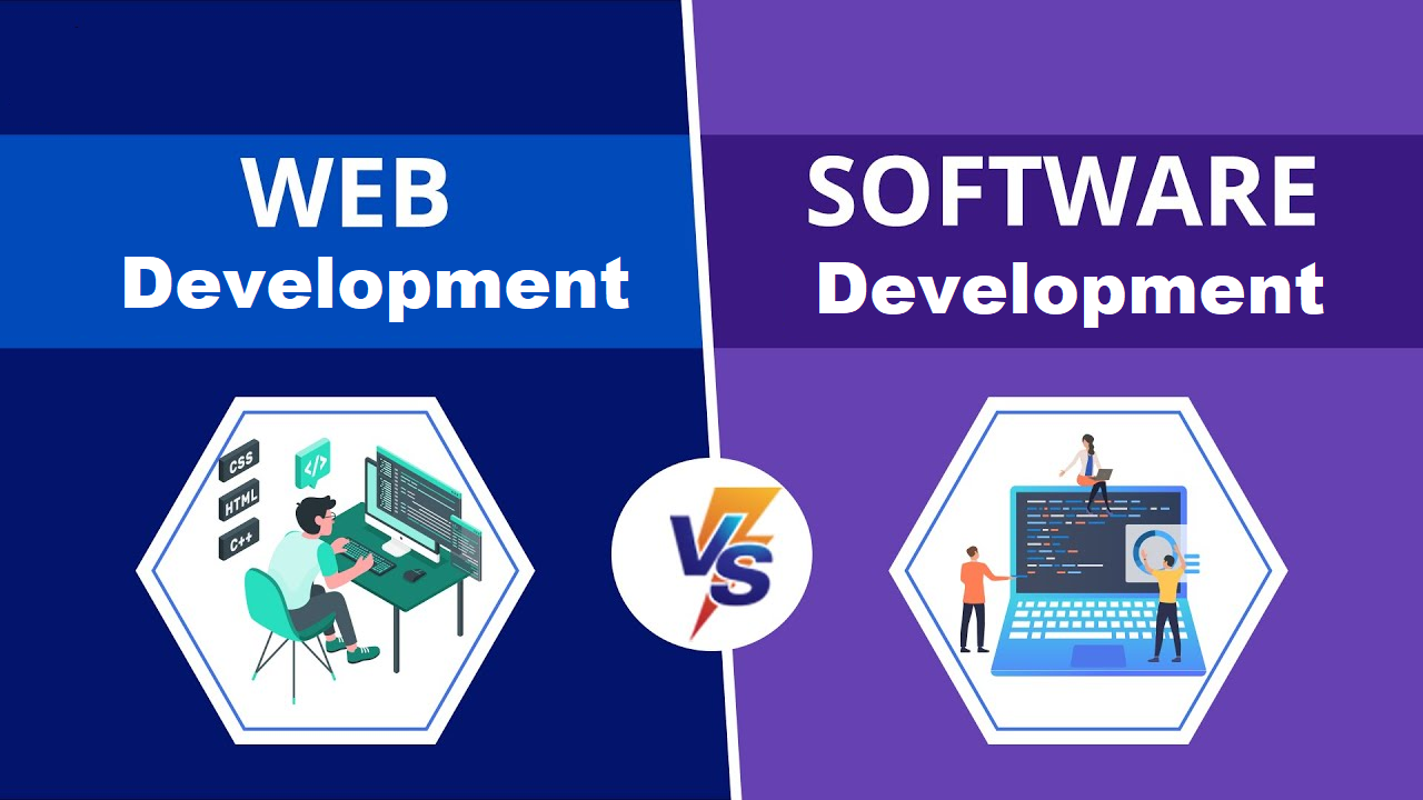 web development vs. software development