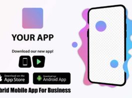 Hybrid mobile app for your business
